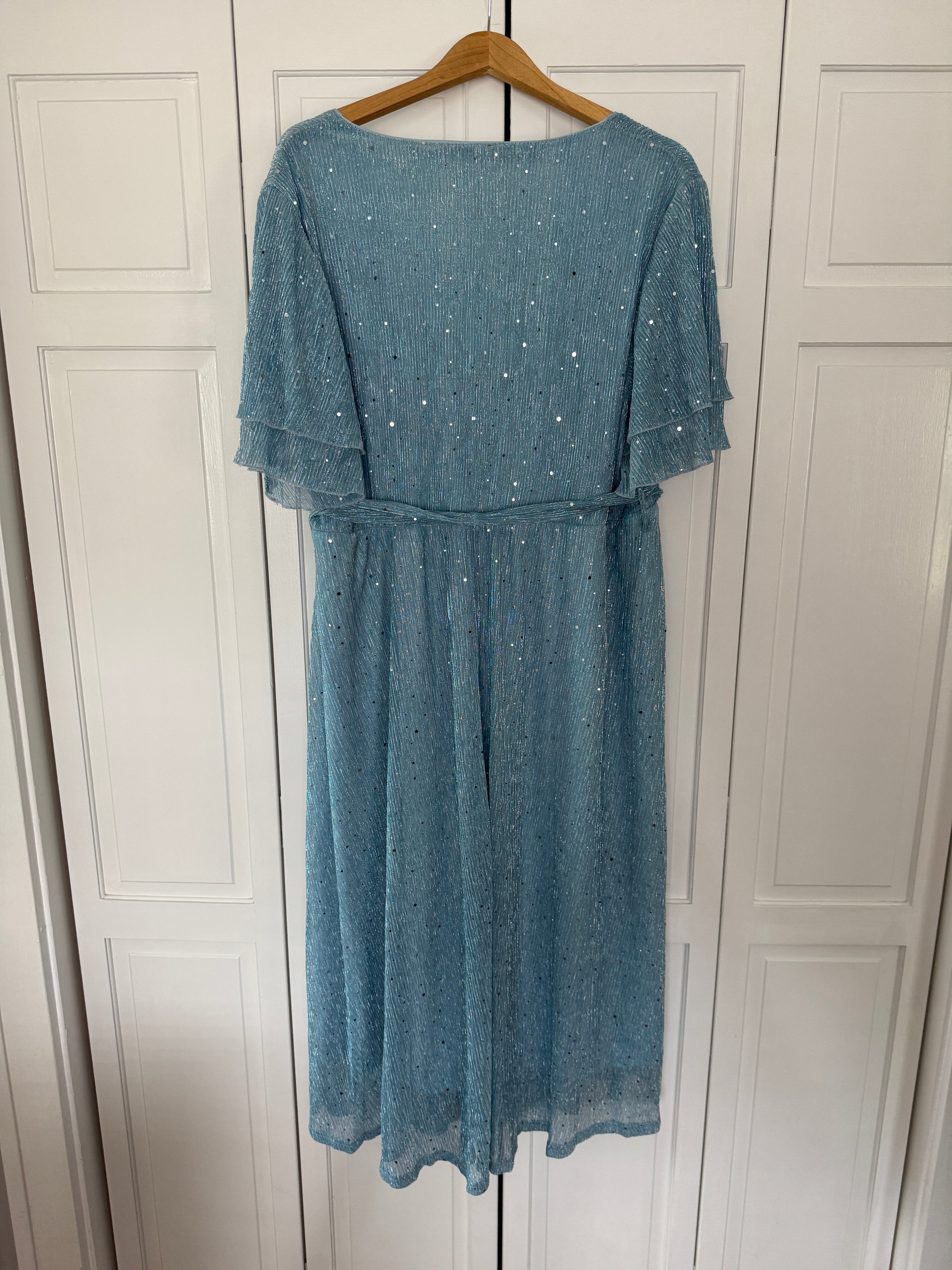Blue Sparkly Gown from BloomChic NEW Size 18-20