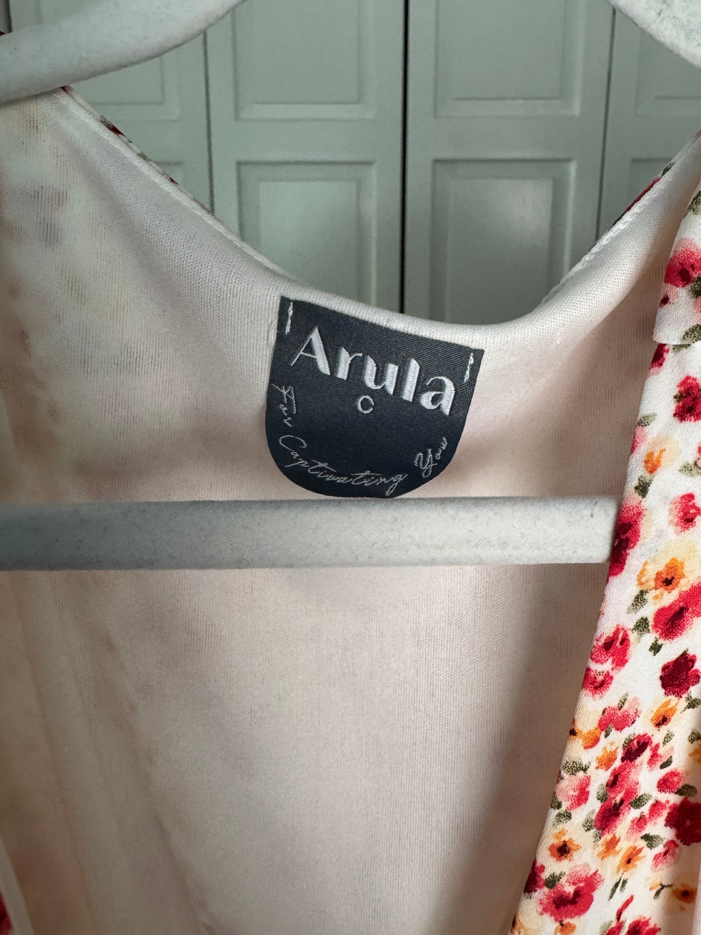 Arula wrap floral dress never worn size C (22-24)