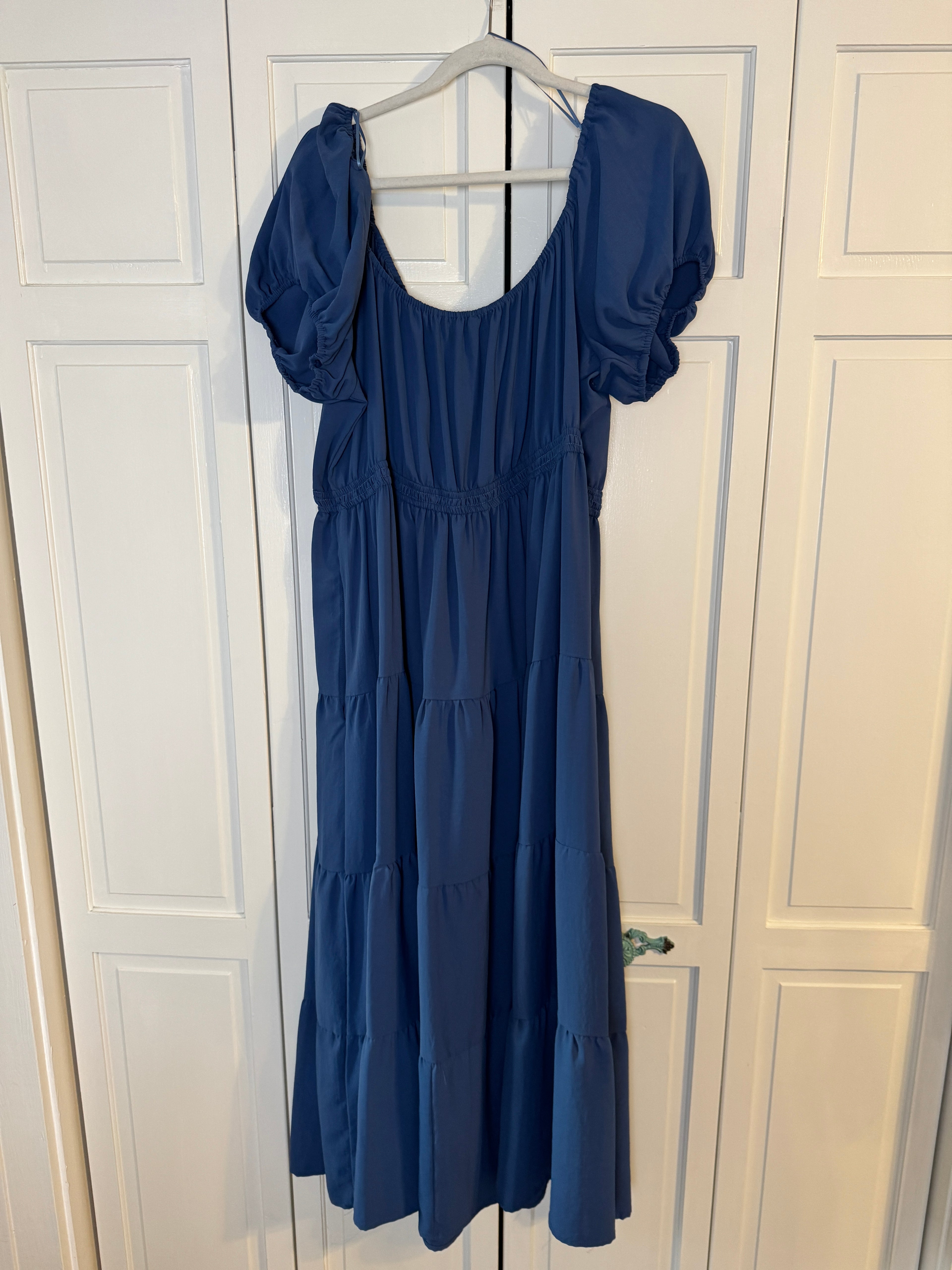 Blue Arula Maxi dress pre-worn size C (22-24)