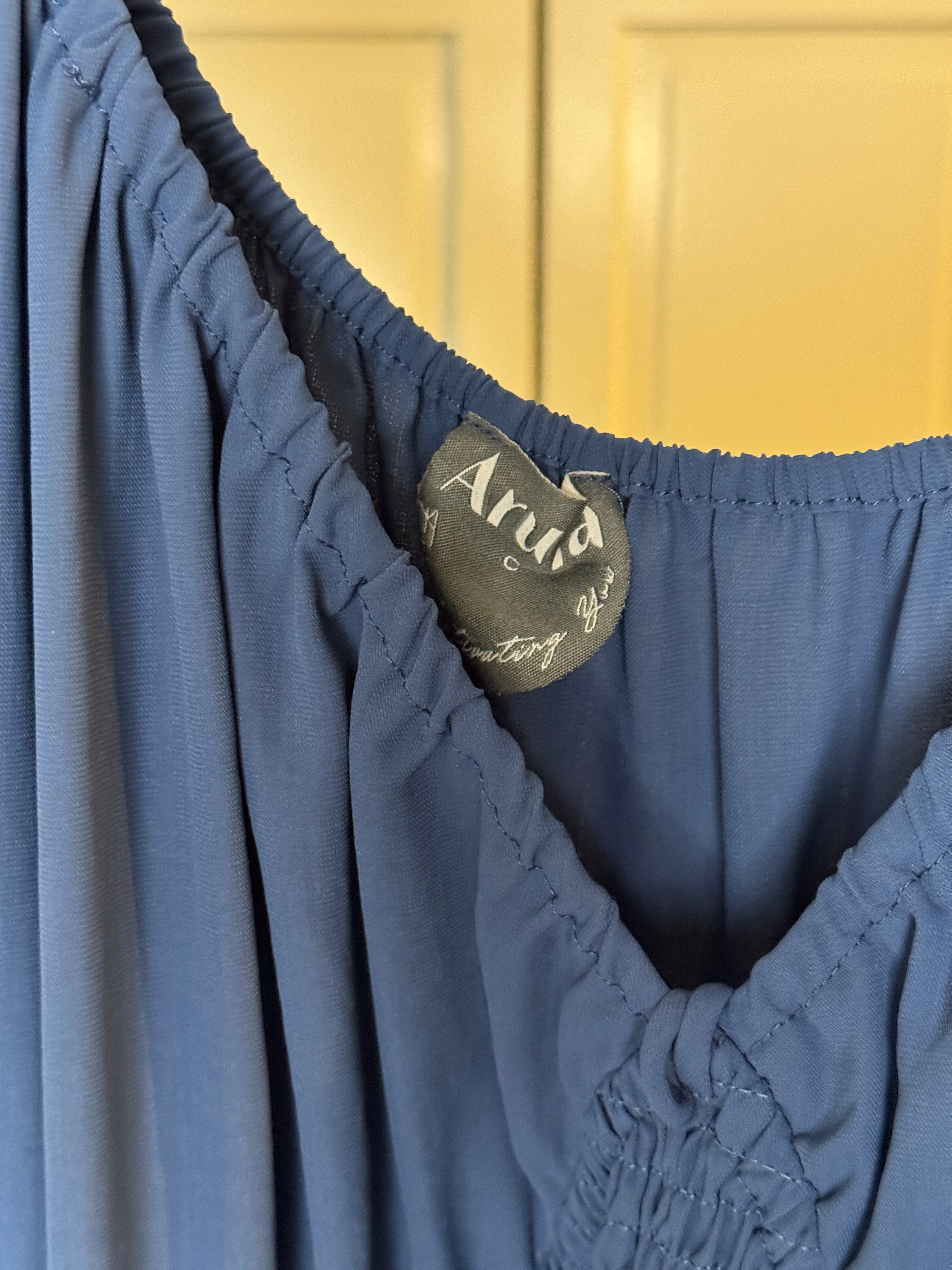 Blue Arula Maxi dress pre-worn size C (22-24)