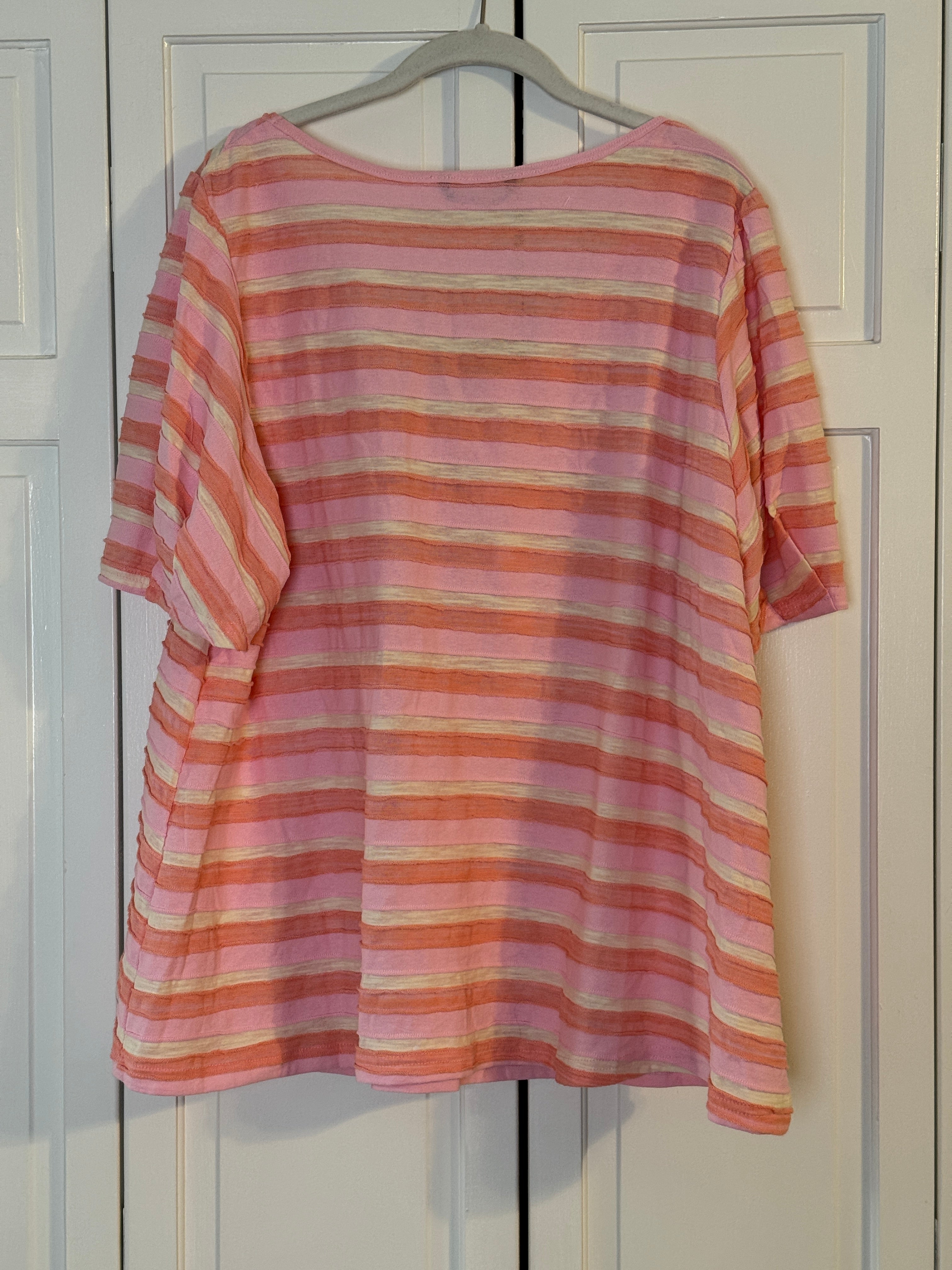 Bloomchic striped blouse never worn size 18-20
