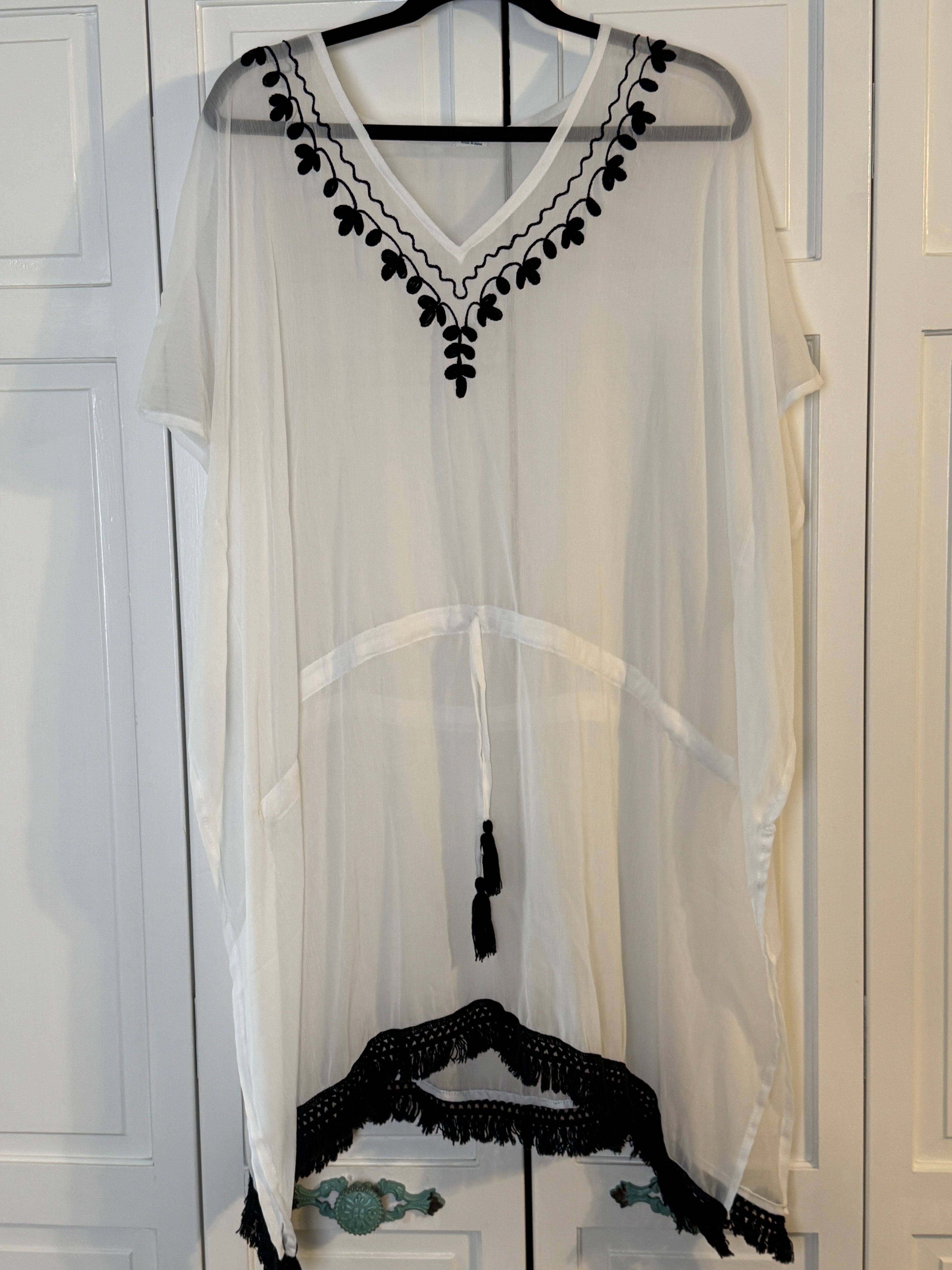 Bathing suit coverup pre-worn one size