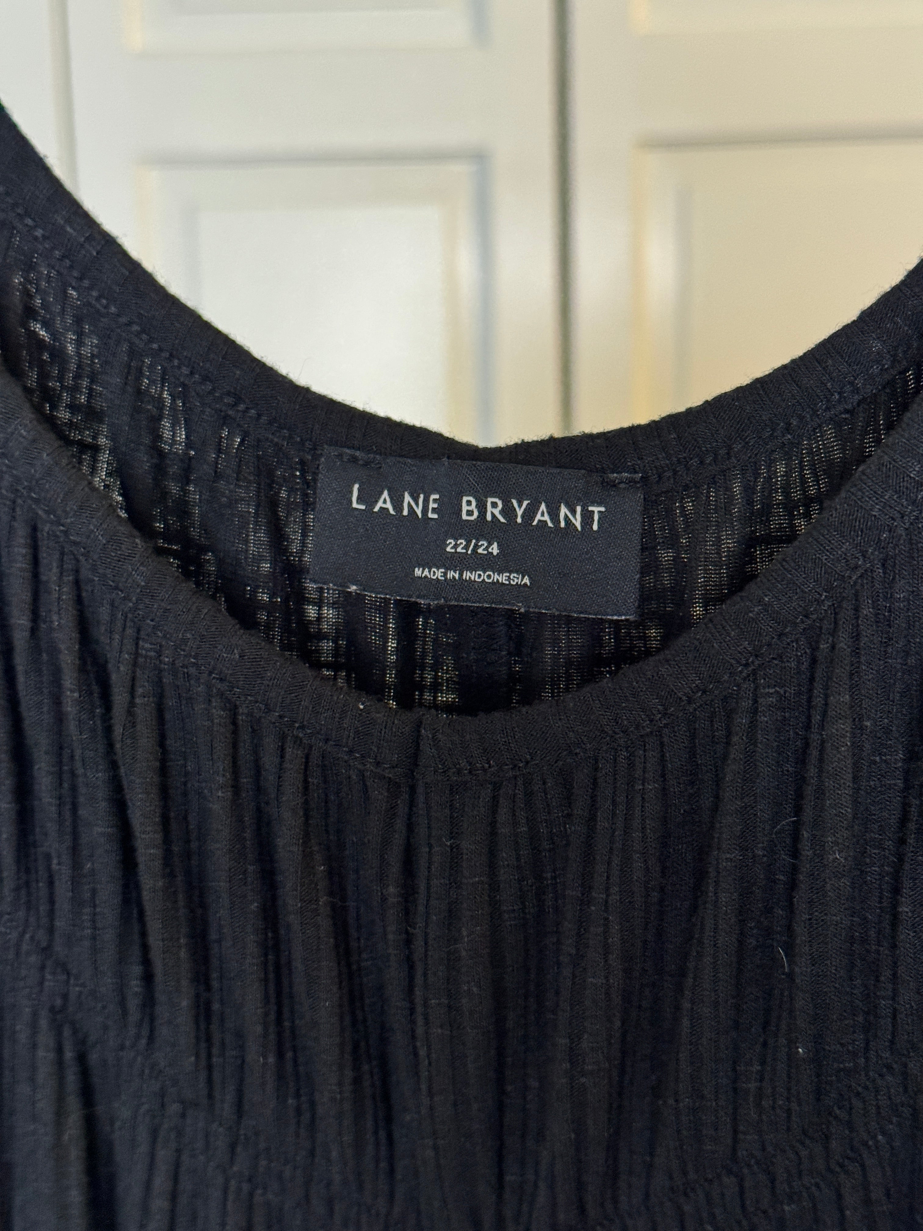 Black Romper from Lane Bryant Size 22-24 Pre-worn